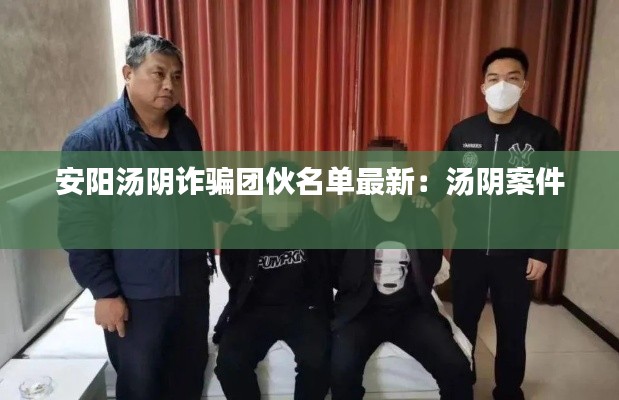 安阳汤阴诈骗团伙名单最新：汤阴案件 