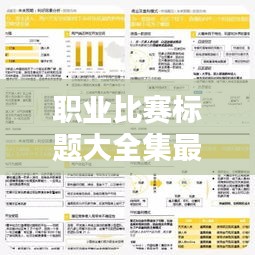 职业比赛标题大全集最新：职业大赛作品名称 