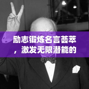 励志锻炼名言荟萃，激发无限潜能的秘诀