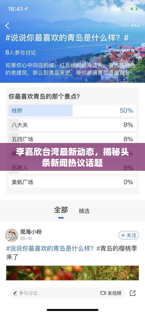 李嘉欣台湾最新动态，揭秘头条新闻热议话题