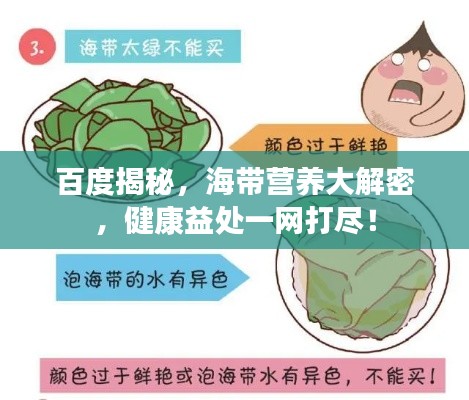 百度揭秘，海带营养大解密，健康益处一网打尽！