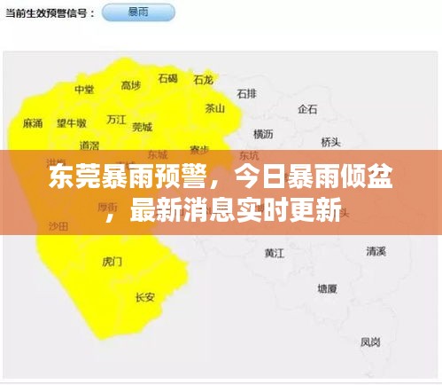 东莞暴雨预警，今日暴雨倾盆，最新消息实时更新