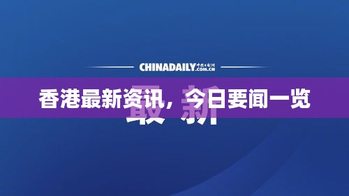 香港最新资讯，今日要闻一览
