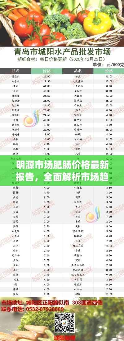 明源市场肥肠价格最新报告，全面解析市场趋势与价格走势