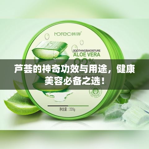 芦荟的神奇功效与用途，健康美容必备之选！