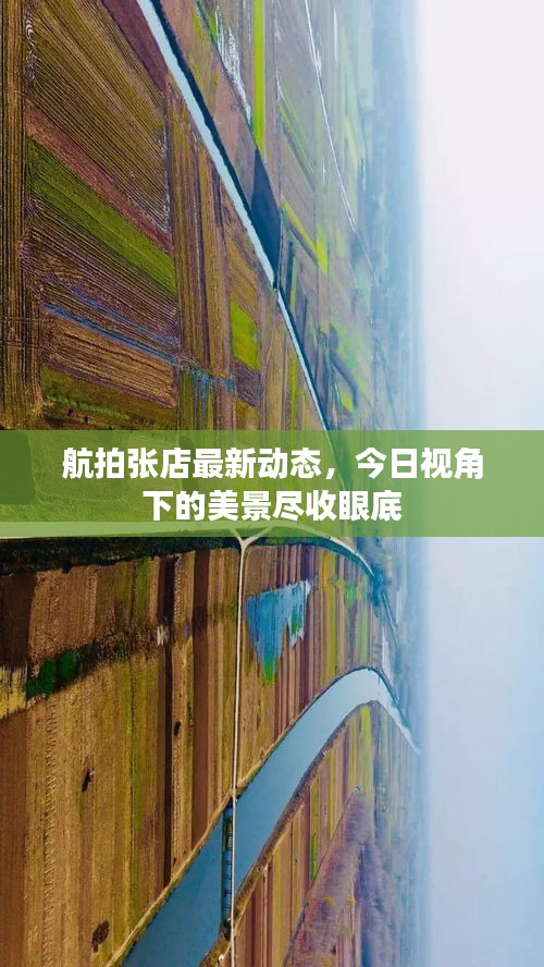 航拍张店最新动态，今日视角下的美景尽收眼底
