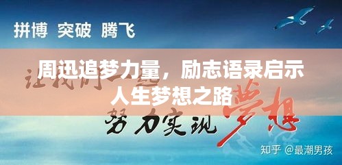 周迅追梦力量，励志语录启示人生梦想之路