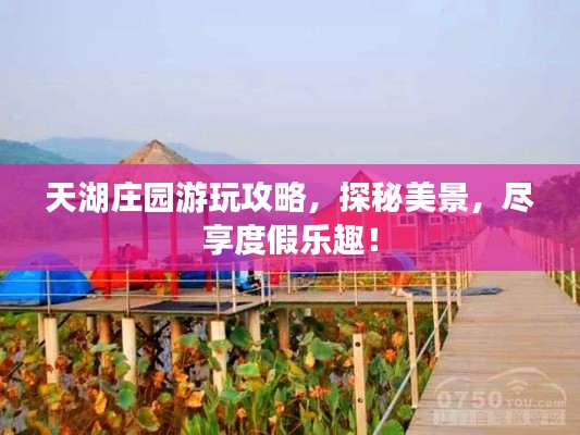 天湖庄园游玩攻略，探秘美景，尽享度假乐趣！