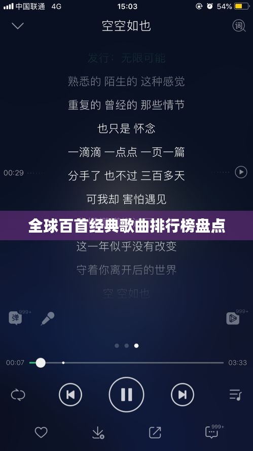 全球百首经典歌曲排行榜盘点