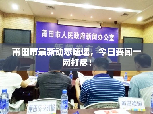 莆田市最新动态速递，今日要闻一网打尽！