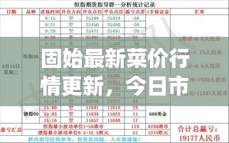 固始最新菜价行情更新，今日市场走势分析