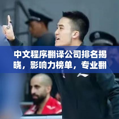 中文程序翻译公司排名揭晓，影响力榜单，专业翻译服务引领行业潮流！