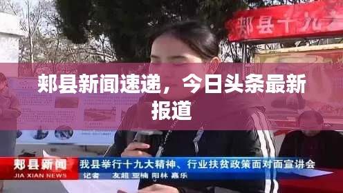 郏县新闻速递，今日头条最新报道