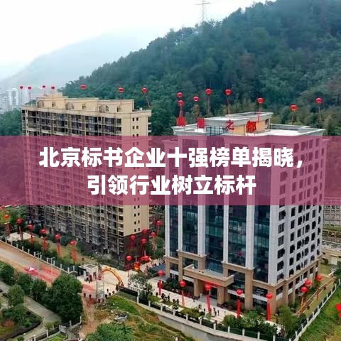 北京标书企业十强榜单揭晓，引领行业树立标杆