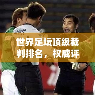 世界足坛顶级裁判排名，权威评选，引领绿茵场上的公正与荣耀！