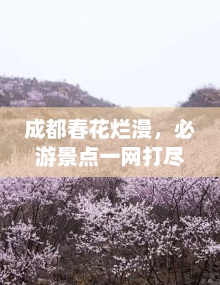 成都春花烂漫，必游景点一网打尽！