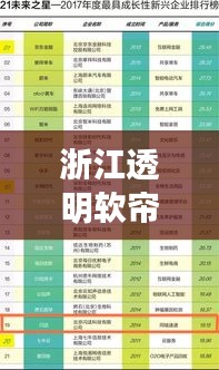浙江透明软帘门公司排行榜揭晓，热门企业榜单不容错过！