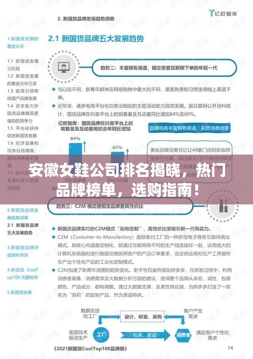 安徽女鞋公司排名揭晓，热门品牌榜单，选购指南！