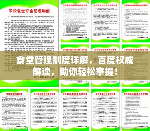 食堂管理制度详解，百度权威解读，助你轻松掌握！