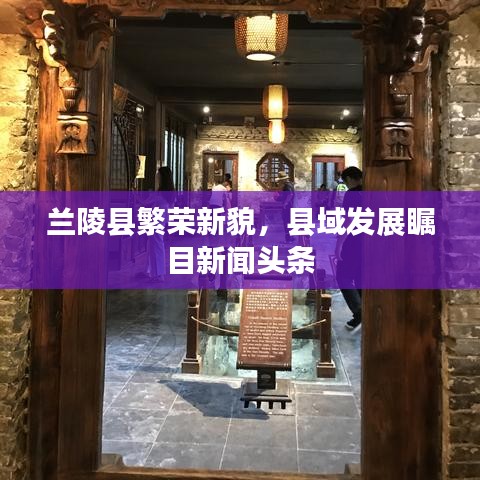 兰陵县繁荣新貌，县域发展瞩目新闻头条