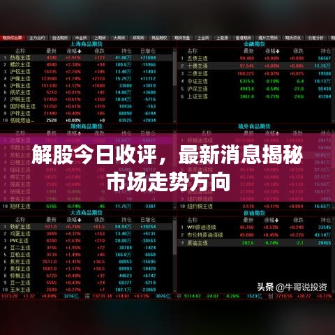 解股今日收评，最新消息揭秘市场走势方向