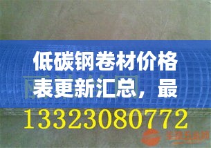 低碳钢卷材价格表更新汇总，最新市场行情一网打尽！