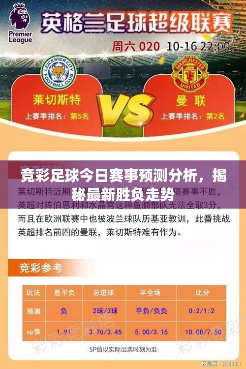 竞彩足球今日赛事预测分析，揭秘最新胜负走势