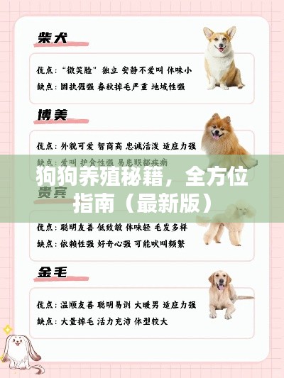 狗狗养殖秘籍，全方位指南（最新版）