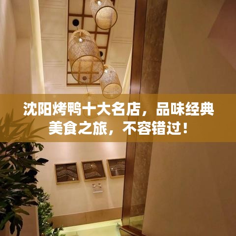 沈阳烤鸭十大名店，品味经典美食之旅，不容错过！