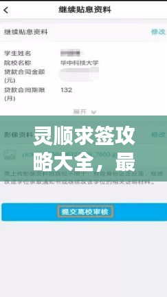 灵顺求签攻略大全，最新指南助你轻松解签！