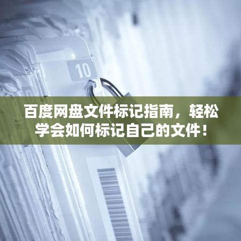 百度网盘文件标记指南，轻松学会如何标记自己的文件！