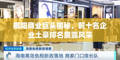 揭阳商业巨头揭秘，前十名企业土豪排名展露风采